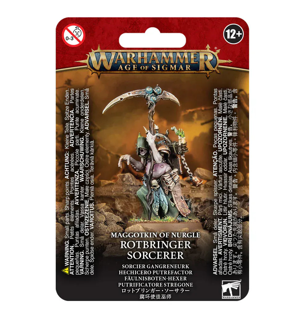 Age Of Sigmar Maggotkin of Nurgle: Rotbringer Sorcerer [83-61]
