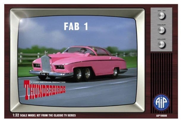 AIP 1/32 FAB 1 - Thunderbirds Plastic Model Kit - Hobbytech Toys