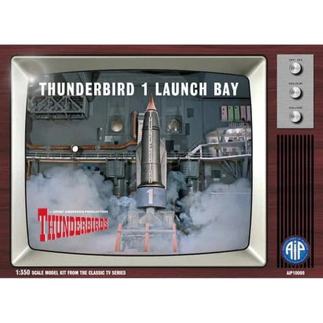 AIP 1/350 Thunderbird 1 Launch Bay Plastic Model Kit - Hobbytech Toys