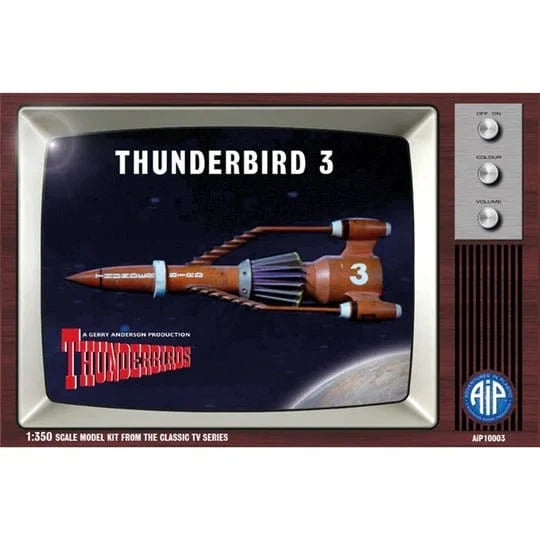 AIP 1/350 Thunderbird 3 Plastic Model Kit - Hobbytech Toys