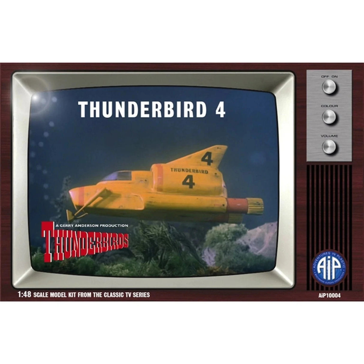 AIP 1/48 Thunderbird 4 Plastic Model Kit - Hobbytech Toys