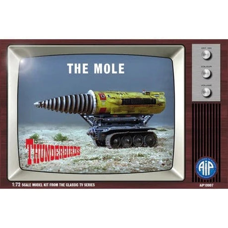 AIP 1/72 The Mole - Thunderbirds Plastic Model Kit - Hobbytech Toys