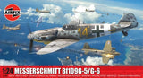 Airfix 1/24 Messerschmitt Bf109G-5/G-6 Plastic Model Kit [A17003]