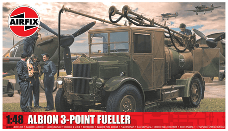 Airfix 1/48 Albion 3 - Point Fueller Plastic Model Kit [A03312] - Hobbytech Toys