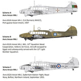 Airfix 1/48 AVRO Anson Mk.I Plastic Model Kit [A09191A] - Hobbytech Toys