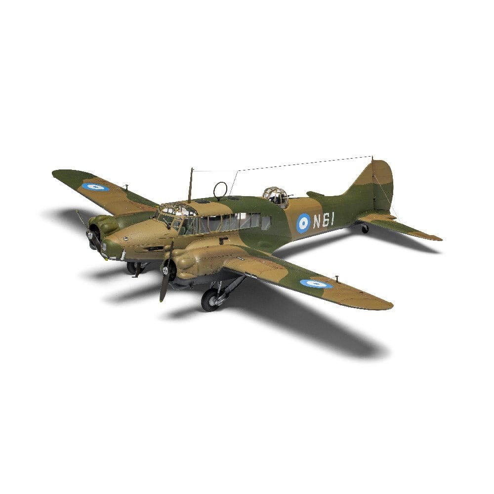Airfix 1/48 AVRO Anson Mk.I Plastic Model Kit [A09191A] - Hobbytech Toys