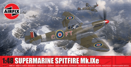 Airfix 1/48 Supermarine Spitfire Mk.Ixe Plastic Model Kit [A05144] - Hobbytech Toys