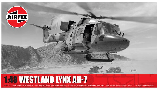 Airfix 1/48 Westland Lynx AH - 7 Plastic Model Kit [A09101A] - Hobbytech Toys