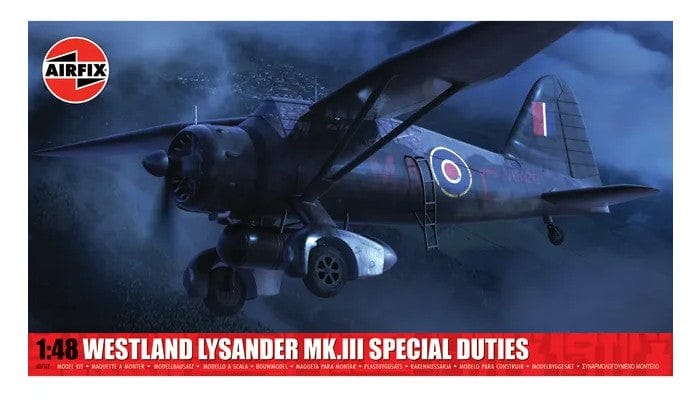Airfix 1/48 Westland Lysander Mk.Iii Special Duties Plastic Model Kit [A07117]