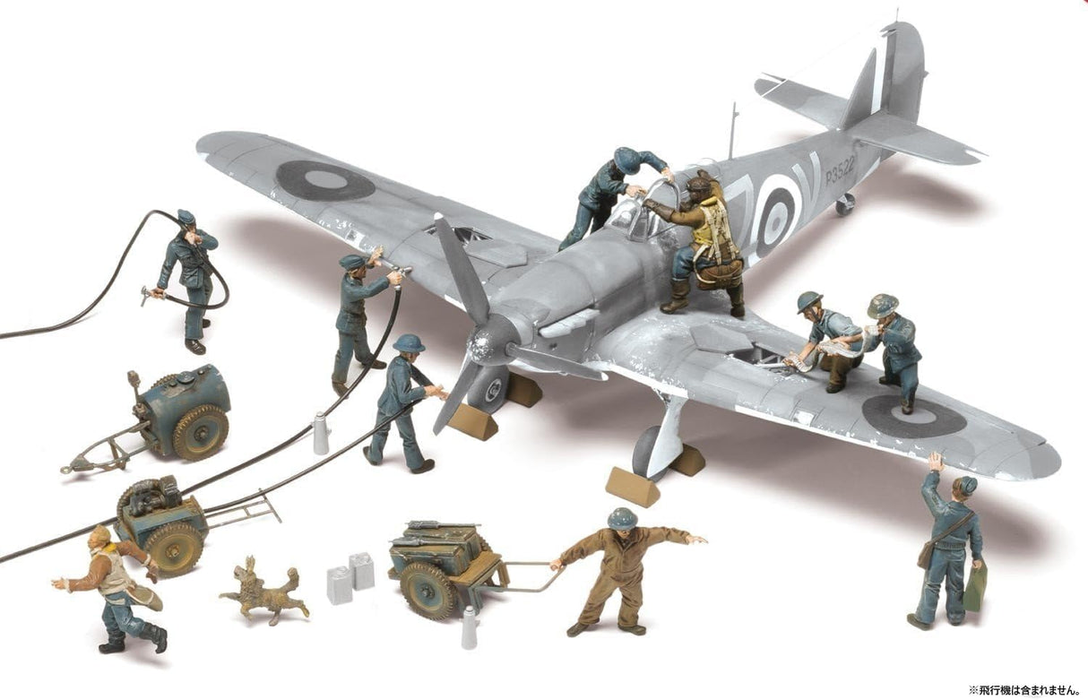 Airfix 1/48 WWII RAF Ground Crew Plastic Model Kit [A04702] - Hobbytech Toys