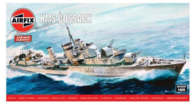 Airfix 1/600 HMS Cossack Plastic Model Kit [A01202V]
