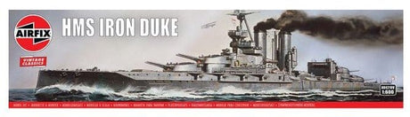 Airfix 1/600 HMS Iron Duke Plastic Model Kit [A04210V] - Hobbytech Toys