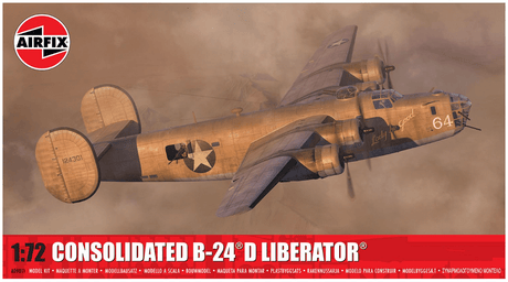 Airfix 1/72 Consolidated B - 24D Liberator Plastic Model Kit [A09011] - Hobbytech Toys