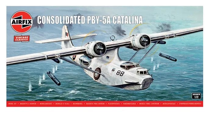 Airfix 1/72 Consolidated PBY-5A Catalina With Aus Decals Plastic Model Kit [A05007V]