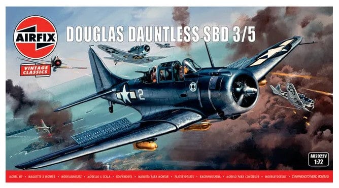 Airfix 1/72 Douglas Dauntless Sbd 3/5 Plastic Model Kit [A02022V]