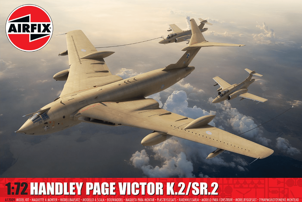 Airfix 1/72 Handley Page Victor K.2/SR.2 Plastic Model Kit [A12009] - Hobbytech Toys