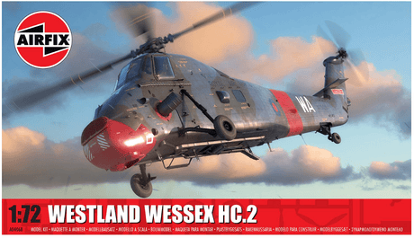 Airfix 1/72 Westland Wessex HC.2 Plastic Model Kit [A04068] - Hobbytech Toys