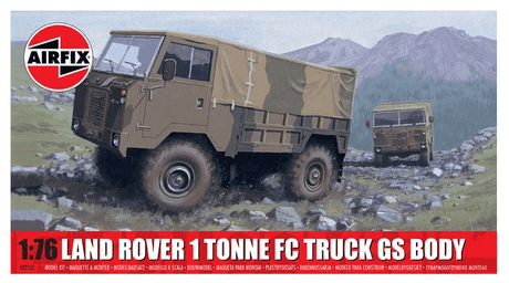 Airfix 1/76 Land Rover 1 Tonne FC Truck G.S. Body Plastic Model Kit [A02331] - Hobbytech Toys