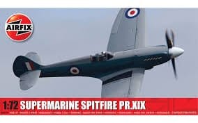 Airfix A02017B 1/72 Supermarine Spitfire PR.XIX Plastic Model Kit - Hobbytech Toys