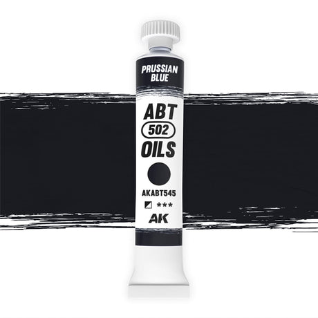AK Interactive ABT 502: Prussian Blue 20ml Oil Paint