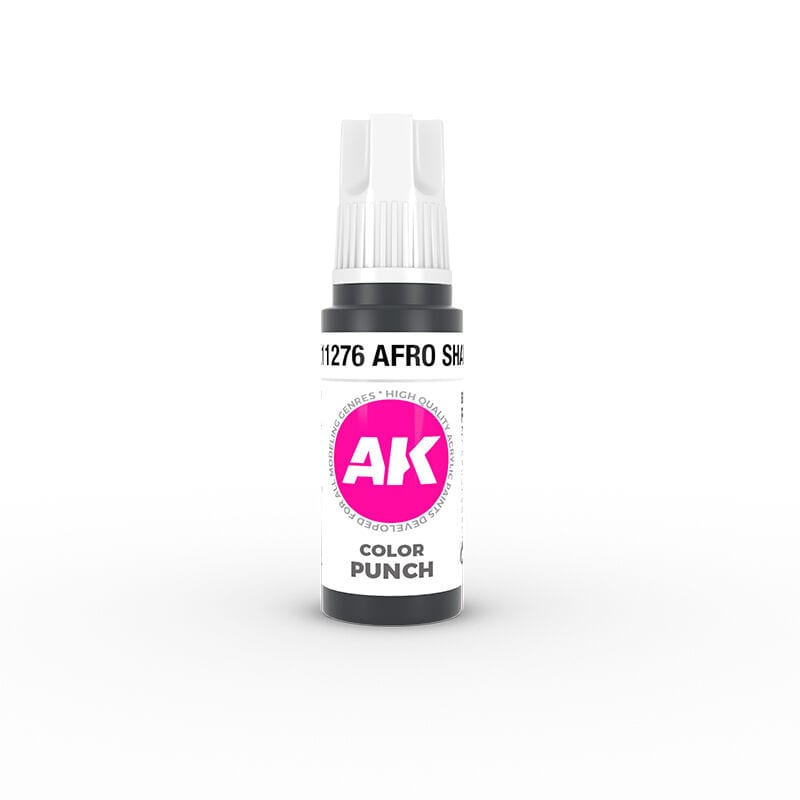 AK Interactive Colour Punch: Afro Shadow 17 ml Acrylic Paint 3rd Generation [AK11276]