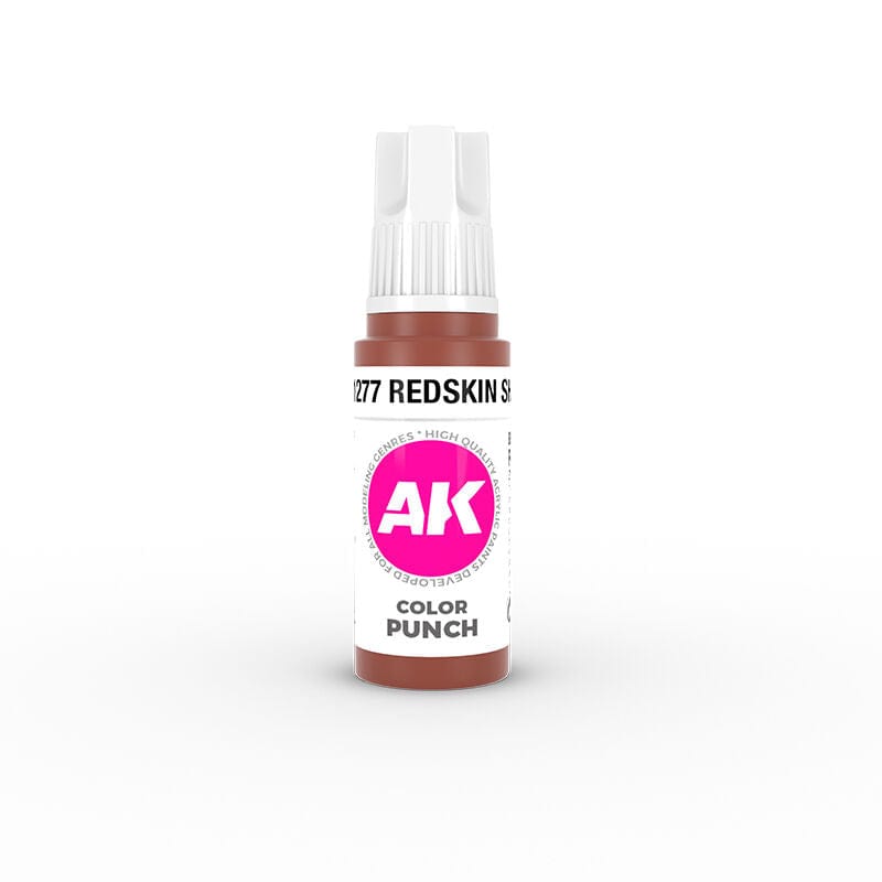 AK Interactive Colour Punch: Redskin Shadow 17 ml Acrylic Paint 3rd Generation [AK11277]