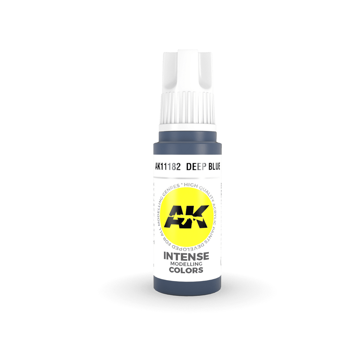 AK Interactive Deep Blue Intense Acrylic Paint 17ml 3rd Generation [AK11182]
