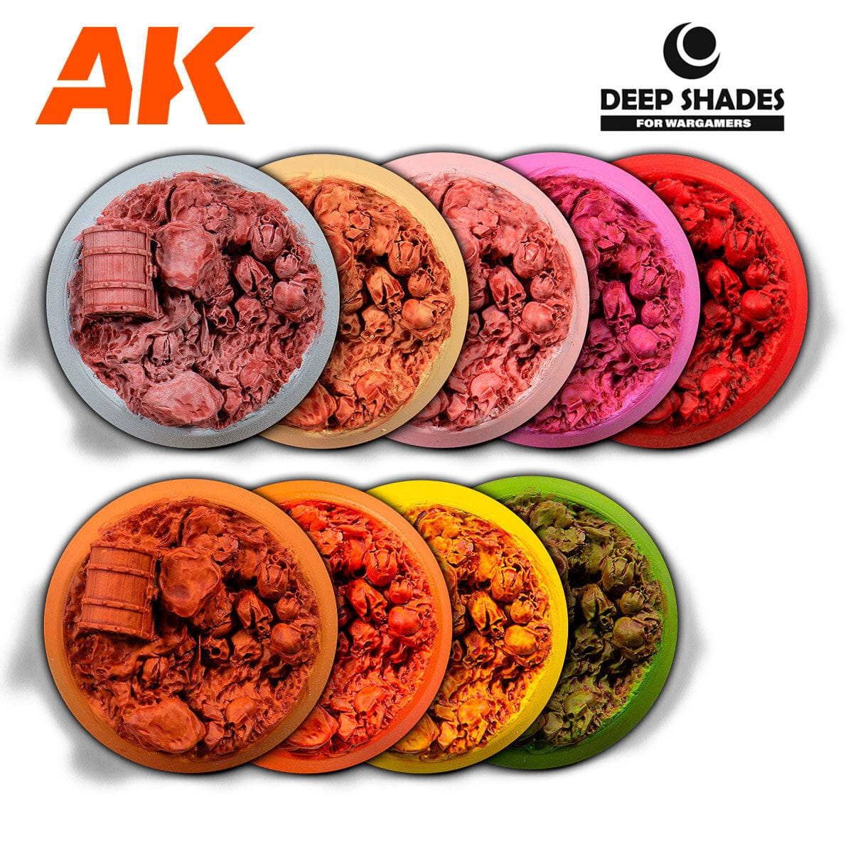 AK Interactive Deep Shades: Human Skin 30ml