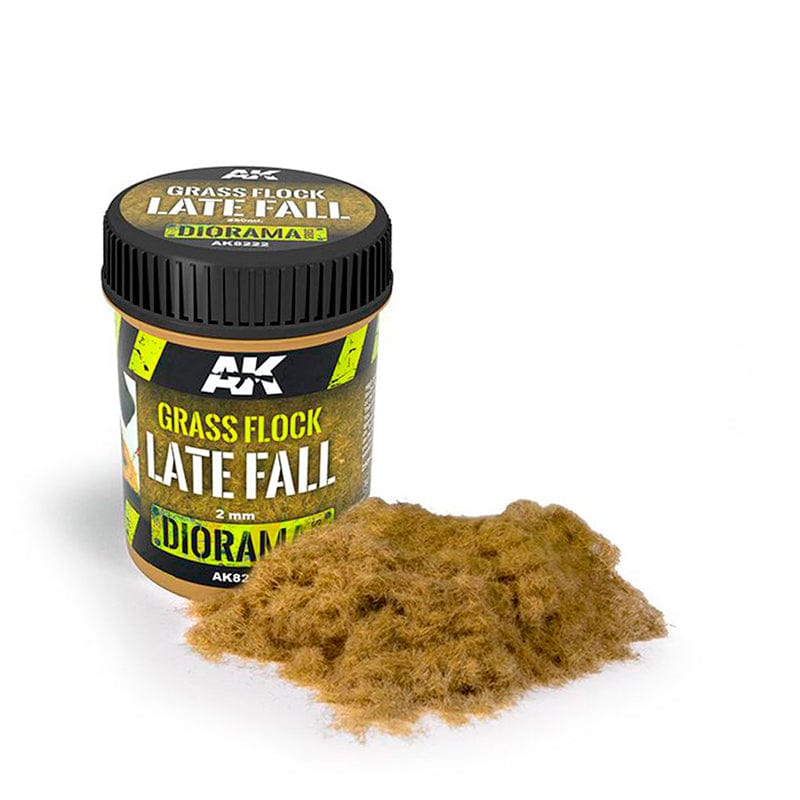 AK Interactive Dioramas: Grass Flock 2mm Late Fall
