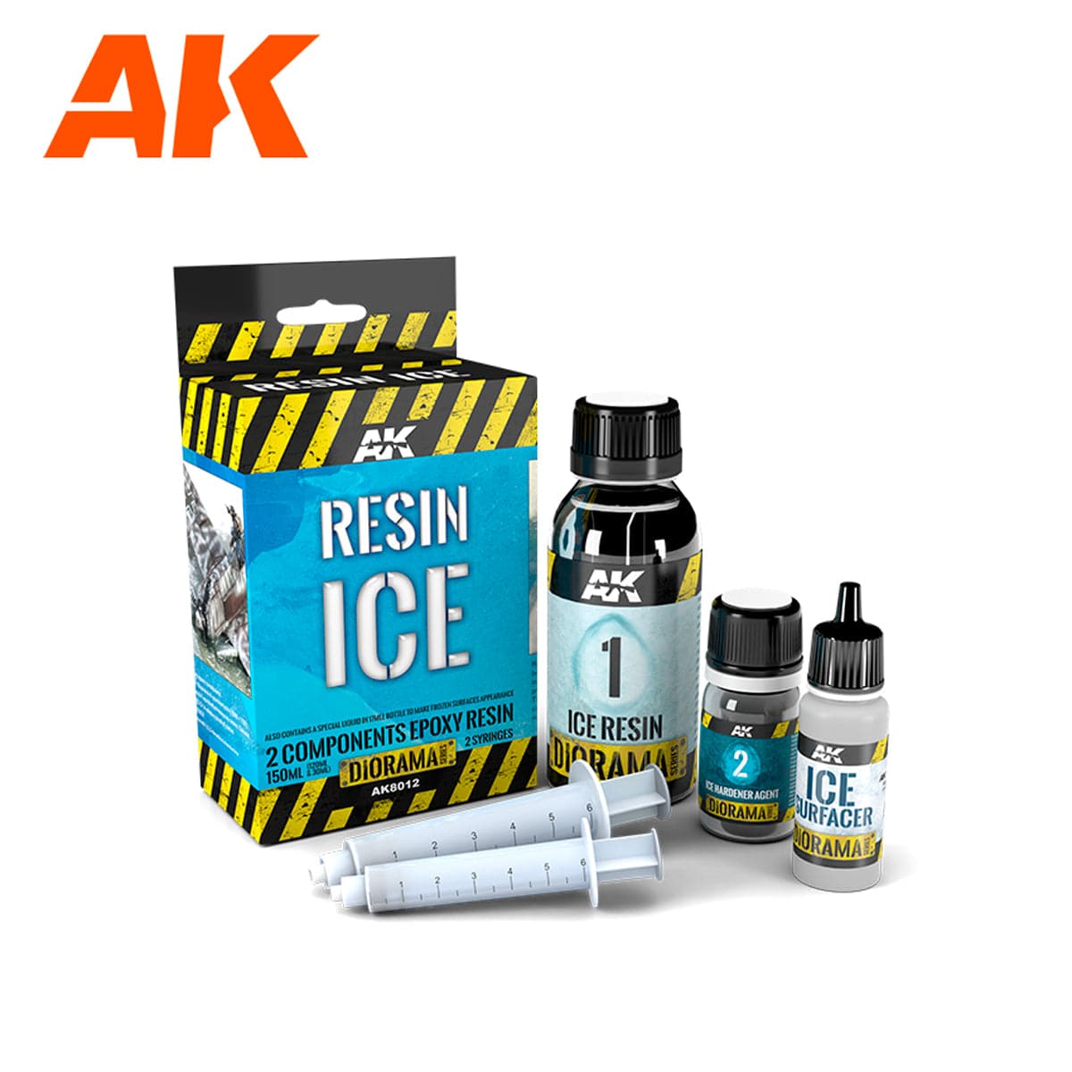 AK Interactive Dioramas: Resin Ice 170ml**