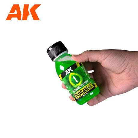 AK Interactive Dioramas: Resin Radioactive Water Components Epoxy Resin 180 ml