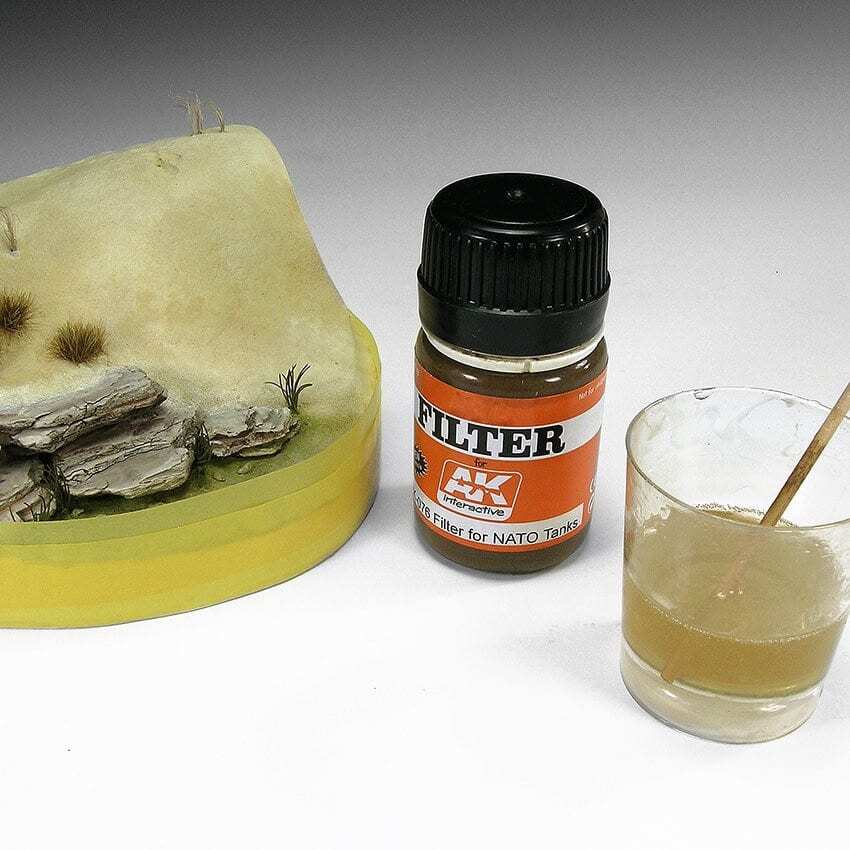 AK Interactive Dioramas: Resin Water 2-Components Epoxy Resin - 375ml