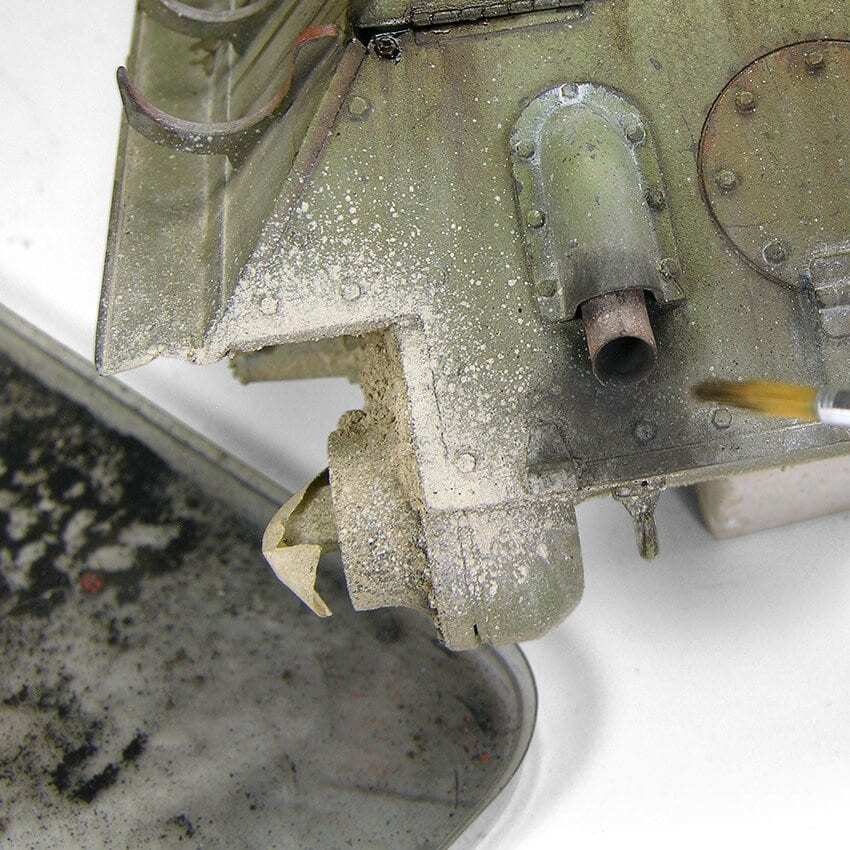 AK Interactive Dioramas: Splatter Effects Dry Mud - 100ml (Acrylic)