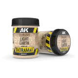 AK Interactive Dioramas: Terrains Light Earth - 250ml (Acrylic)