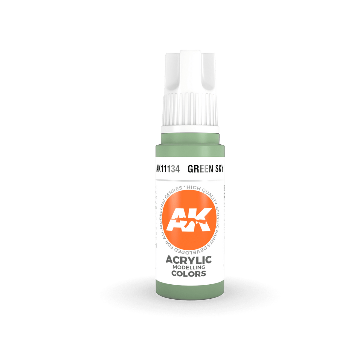 AK Interactive Green Sky Acrylic Paint 17ml 3rd Generation [AK11134]