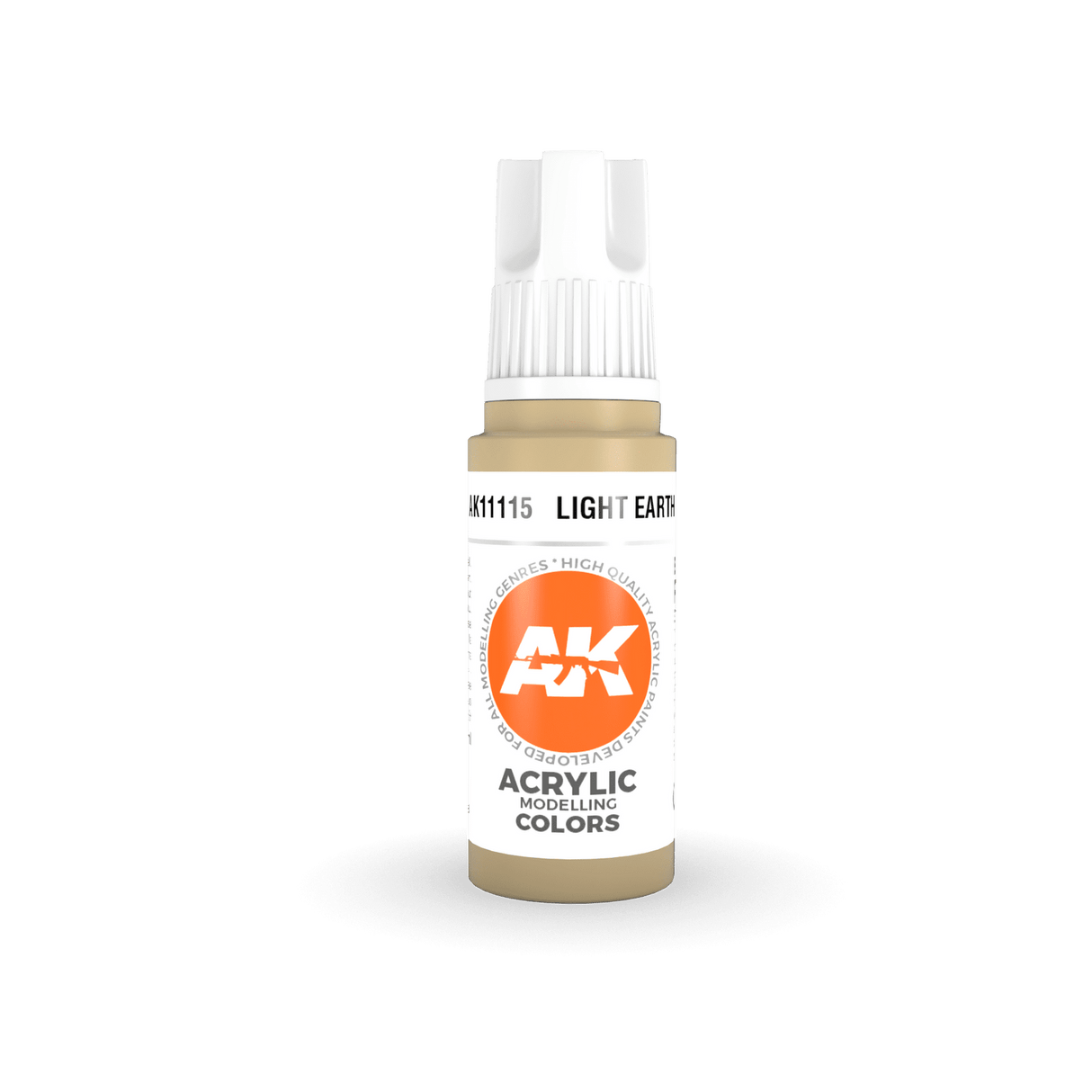 AK Interactive Light Earth Acrylic Paint 17ml 3rd Generation [AK11115]