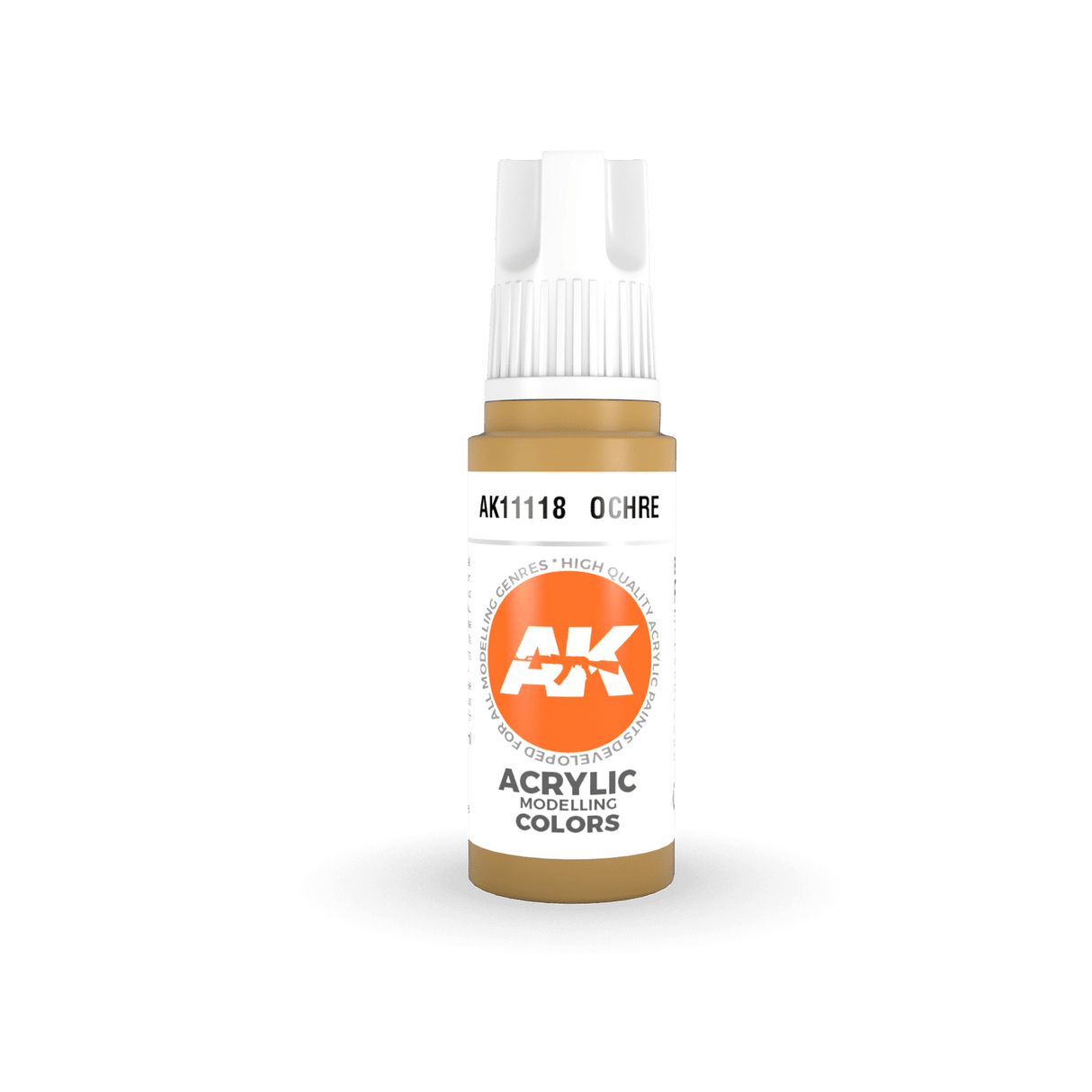 AK Interactive Ocher Acrylic Paint 17ml 3rd Generation [AK11118]
