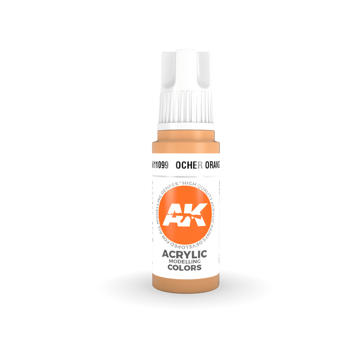 AK Interactive Ocher Orange Acrylic Paint 17ml 3rd Generation [AK11099]
