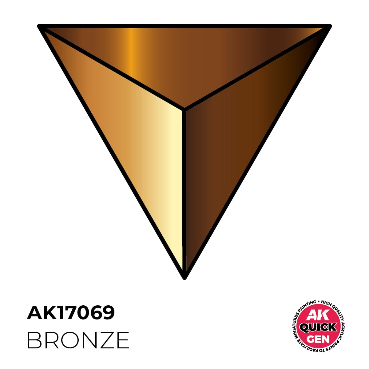 AK Interactive Quick Gen: Bronze - 18ml Acrylic Paint