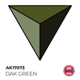AK Interactive Quick Gen: DAK Green - 18ml Acrylic Paint