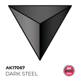 AK Interactive Quick Gen: Dark Steal - 18ml Acrylic Paint