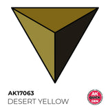 AK Interactive Quick Gen: Desert Yellow - 18ml Acrylic Paint