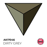AK Interactive Quick Gen: Dirty Grey - 18ml Acrylic Paint
