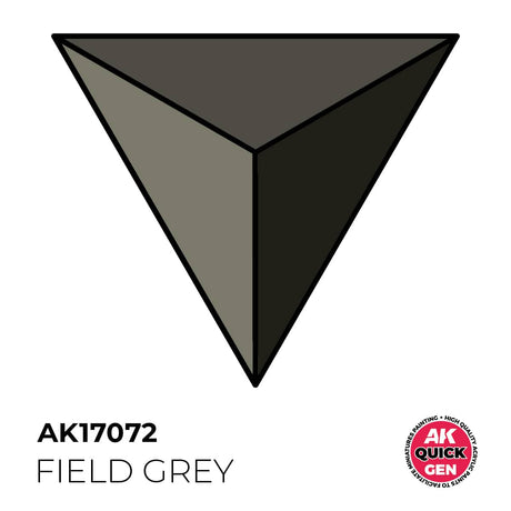 AK Interactive Quick Gen: Field Grey - 18ml Acrylic Paint
