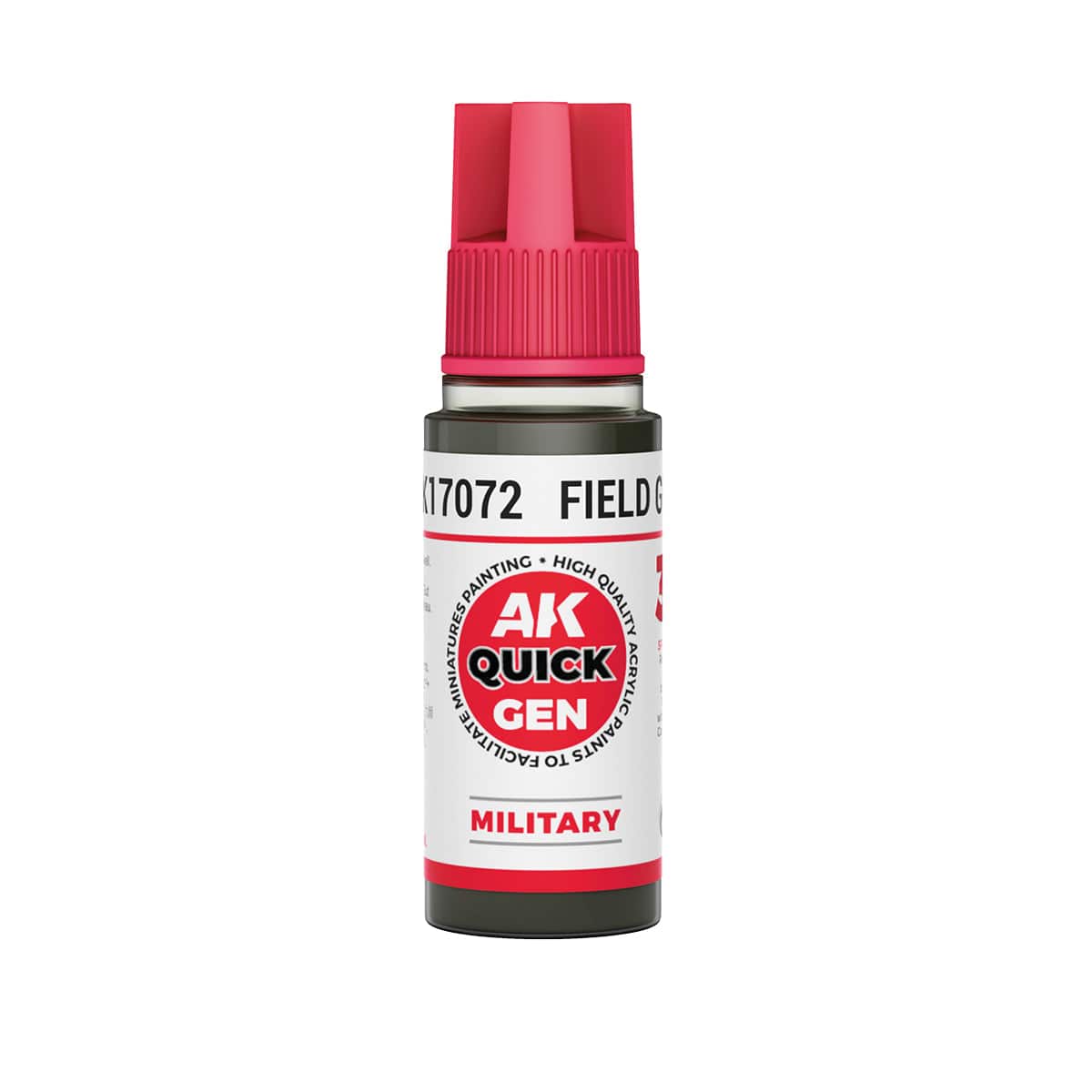 AK Interactive Quick Gen: Field Grey - 18ml Acrylic Paint