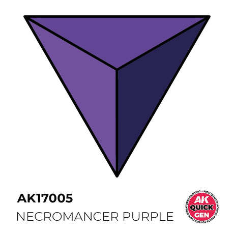 AK Interactive Quick Gen: Necromancer Purple - 18ml Acrylic Paint