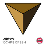 AK Interactive Quick Gen: Ochre Green - 18ml Acrylic Paint