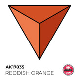 AK Interactive Quick Gen: Reddish Orange - 18ml Acrylic Paint