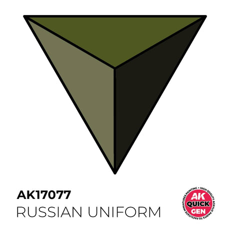 AK Interactive Quick Gen: Russian Uniform - 18ml Acrylic Paint