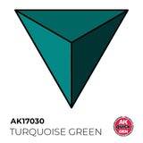AK Interactive Quick Gen: Turquoise Green - 18ml Acrylic Paint